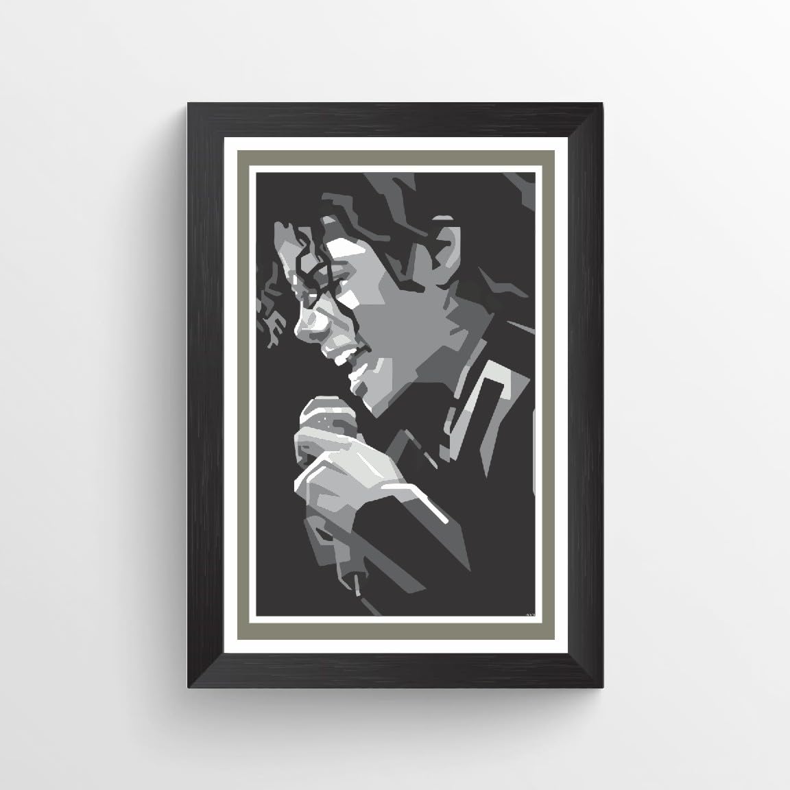 Artbox King of Pop Michael Jackson Framed Poster | 13x19 Inch
